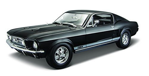 Maisto- Ford Mustang, Color Negro (31166BK)