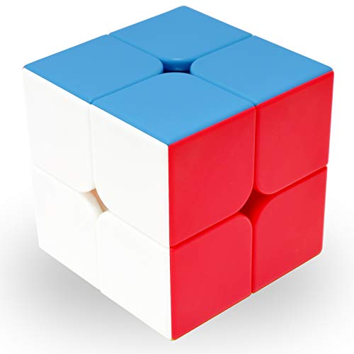 Maomaoyu Cubo Magico 2x2 2x2x2 Original Puzzle Cubo de la Velocidad Niños Juguetes Educativos, Stickerless