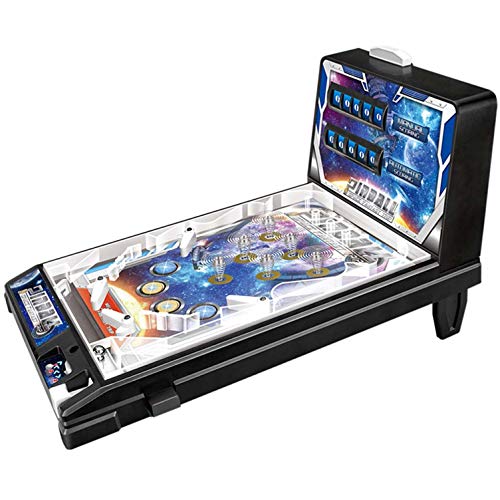 Máquina De Juego De Pinball Espacial | Máquina De Pinball | Juegos De Pinball | Mini Juguetes De Pinball | Juego De Super Pinball Electrónico Puzzle Para Padres E Hijos Máquina De Pinball - Arcade R