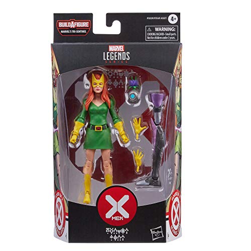 Marvel Figura de acción Coleccionable de Jean Grey de X-Men de 15 cm de Hasbro Legends Series, con 3 Accesorios, a Partir de 4 años