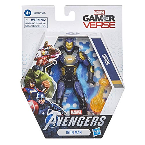 Marvel Hasbro Gamerverse Figura de acción de 6 Pulgadas Toy Iron Man Orion Video Gamerverse Inspirado, a Partir de 4 años F0281