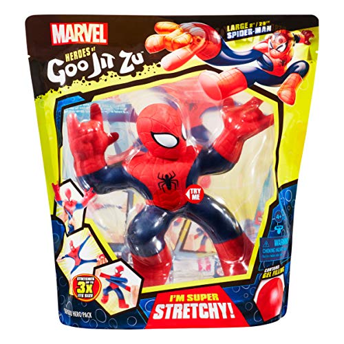 Marvel Heroes of Goo Jit Zu- Marvel Other HÉROES DE GOO JIT ZU SUPERGOO Spiderman, Multicolor (Moose 41081)