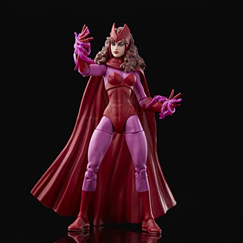 Marvel Legends Series - Figura de la Bruja Escarlata de 15 cm - con 4 Accesorios