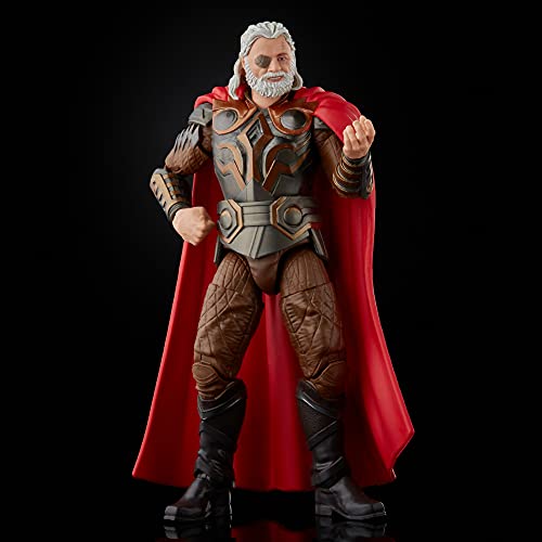 Marvel Marvel-F0187 Hasbro Legends Series Odín de 15 cm-Personaje de la Saga Infinity-Diseño Premium-Figura y 4 Accesorios, Multicolor, único F0187