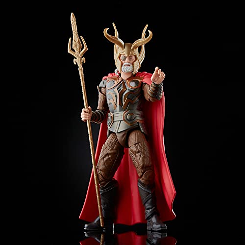 Marvel Marvel-F0187 Hasbro Legends Series Odín de 15 cm-Personaje de la Saga Infinity-Diseño Premium-Figura y 4 Accesorios, Multicolor, único F0187