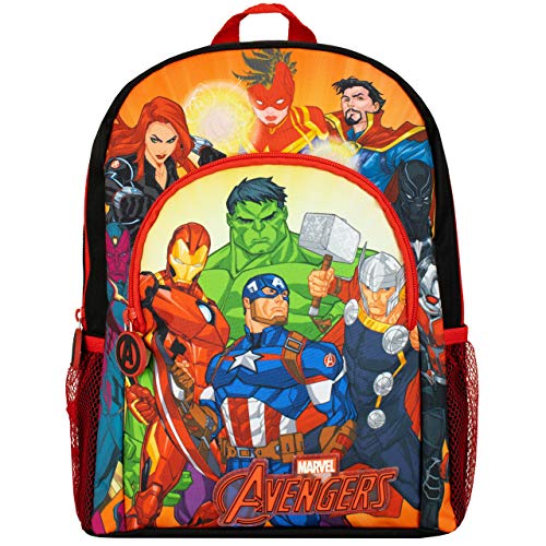 Marvel Mochila para Niños Avengers Negro