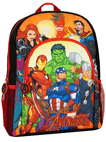 Marvel Mochila para Niños Avengers Negro