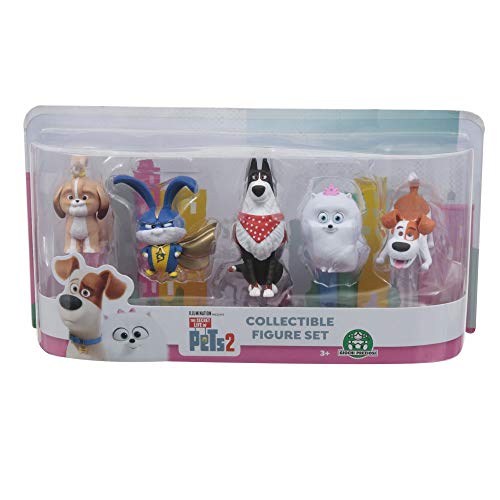 Mascotas 2 - Blister 5 Figuras Articuladas (Giochi Preziosi ECE03000)