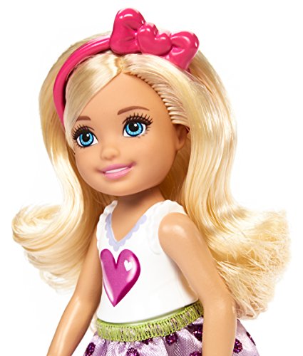 Mattel- Muñeca Chelsea y Sus Amiguitos con Accesorios-Barbie, Multicolor (Matel FDJ09)