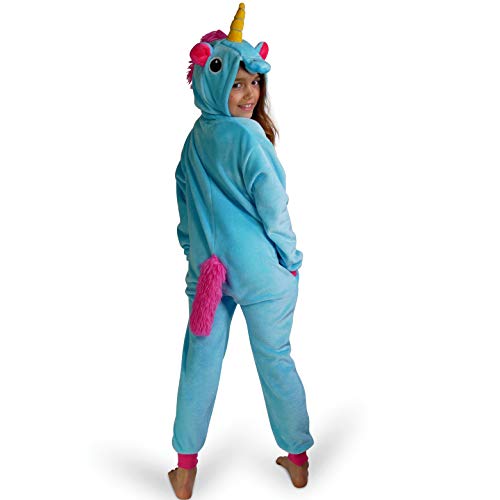 Maybear® Mono Pijama Unicornio Infantil Adulto Disfraz de Animal Cosplay Suave cálido para Disfraz Pegasus 145-155 (M)