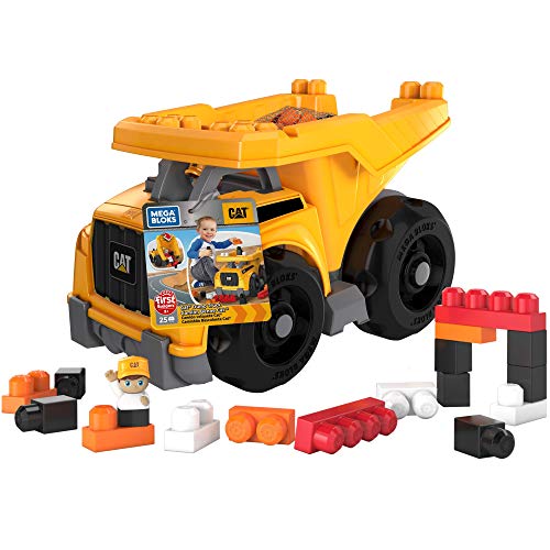 MEGA Bloks - Cat Super camión volquete (Mattel DCJ86)