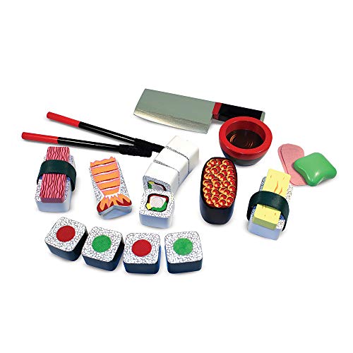 Melissa & Doug - Juego de Madera para rebanar Sushi (12608)