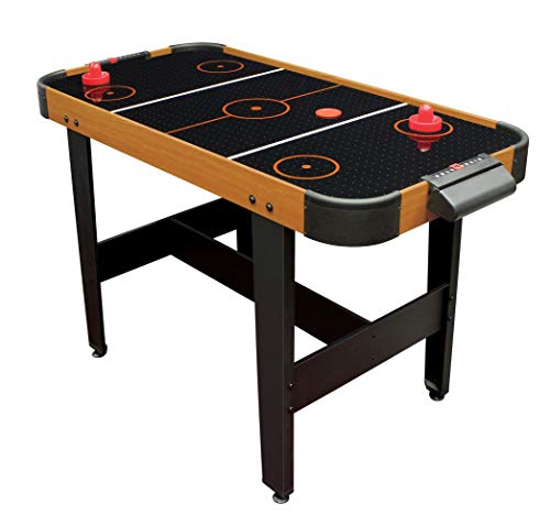 Mesa de hockey con aire y accesorios, mesa de juego de hockey con ventilador electrónico para niños y jóvenes