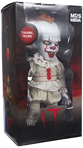 Mezco Muñeco Pennywise Payaso parlante 38 cm. It (Eso) 2017. Stephen King. con Sonido. MDS Serie Toyz