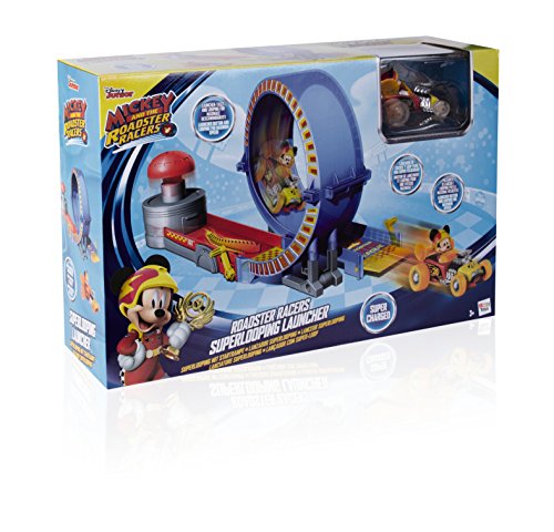 Mickey Mouse- Lanzador con Looping, Multicolor (IMC Toys 183827)