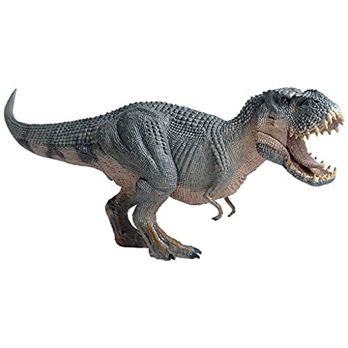 Milageto Tyrannosaurus Rex Dinosaur Model, Simulación Plástico Jurásico Tiranosaurio Rex Figuras de Acción Boca Móvil Modelo de Dinosaurio Juguete para Niños R - Indominus Rex B