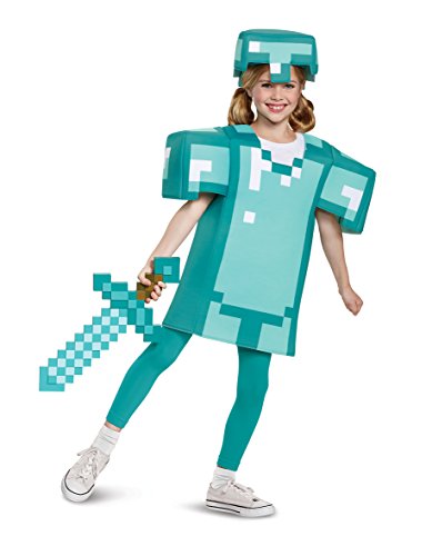 Minecraft - DISKX65684 - Accesorio de disfraz para niños, espada de diamante Mojang, talla única