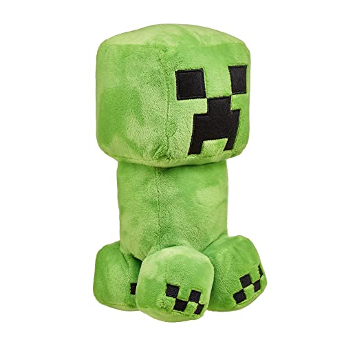 Minecraft Peluche Creeper 20 cm, juguete para niños +3 años (Mattel HBN40)