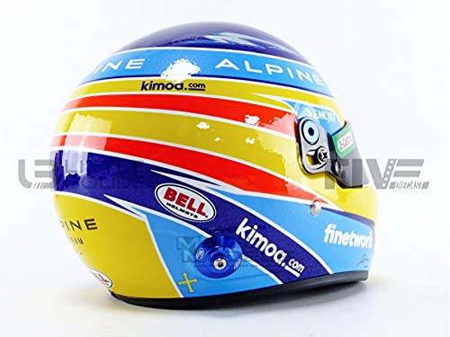 MINI HELMET 1/2 – Casco Fernando Alonso – Alpine F1 Team 2021-4100097