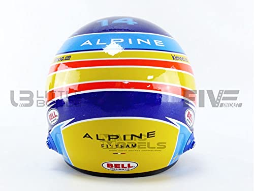 MINI HELMET 1/2 – Casco Fernando Alonso – Alpine F1 Team 2021-4100097