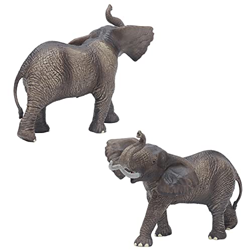 Mini Juguete De Animal Salvaje, Modelo De Animal, Figuras De Juguetes De Animales, Suministros Para Fiestas, Elefante, Modelo De Juguete, Figura De Animal Para Niños, Niñas Y Niños(Elefante macho)