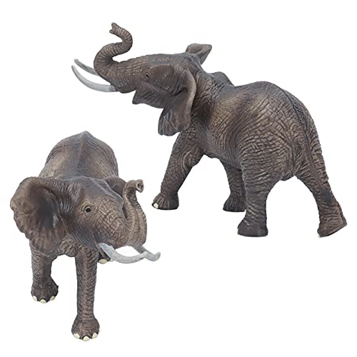 Mini Juguete De Animal Salvaje, Modelo De Animal, Figuras De Juguetes De Animales, Suministros Para Fiestas, Elefante, Modelo De Juguete, Figura De Animal Para Niños, Niñas Y Niños(Elefante macho)