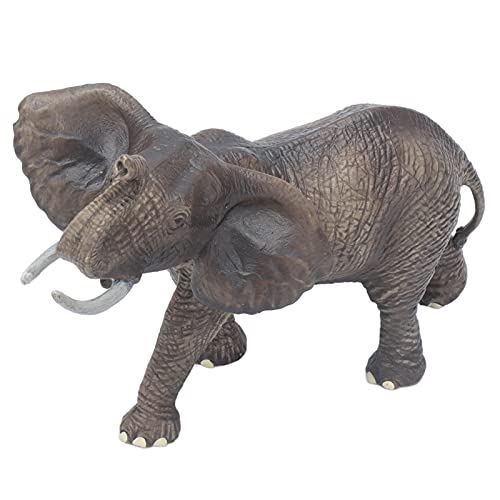 Mini Juguete De Animal Salvaje, Modelo De Animal, Figuras De Juguetes De Animales, Suministros Para Fiestas, Elefante, Modelo De Juguete, Figura De Animal Para Niños, Niñas Y Niños(Elefante macho)