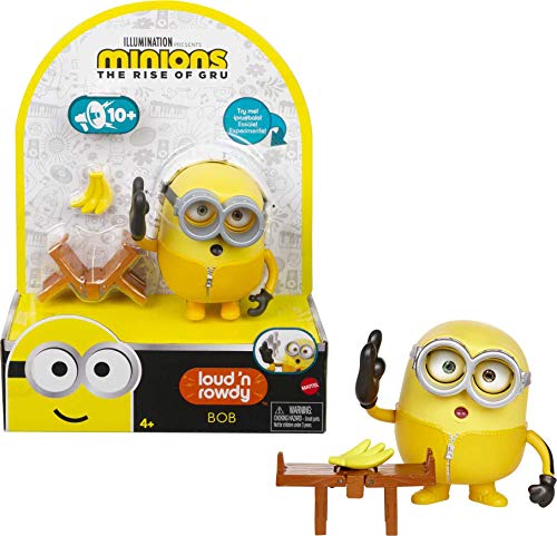 Minions Figuras traviesas y revoltosas BOB, HiYah (Mattel GMF05)