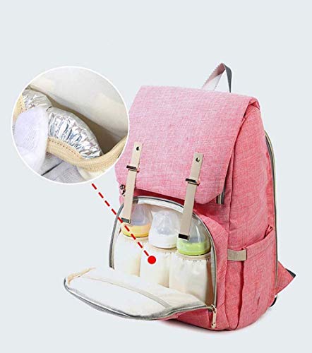 Mochila Bolso Multifuncional de Leche for papá Bolso de Momia de Hombro de Gran Capacidad de Moda Informal Bolso materno-Infantil Bolso de Madre portátil Mochila Mochila de Viaje (Color : #3)