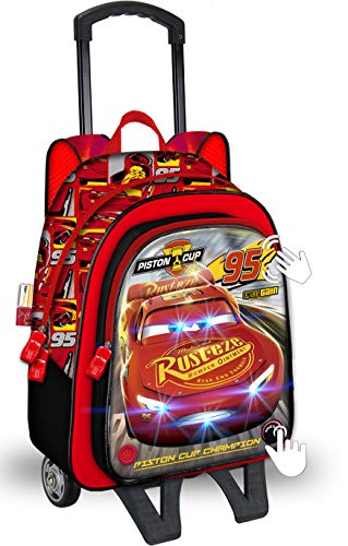 Mochila con Ruedas Disney Cars Rojo 42 cm. Toybags 2018