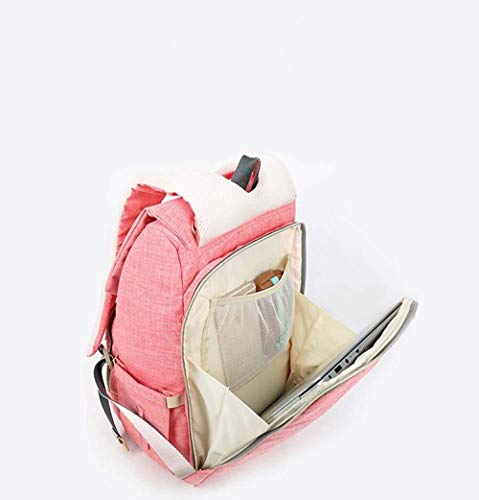 Mochila de Viaje Bolso Multifuncional de Leche for papá Bolso de Momia de Hombro de Gran Capacidad de Moda Informal Bolso materno-Infantil Bolso de Madre portátil Mochila Mochila de Viaje