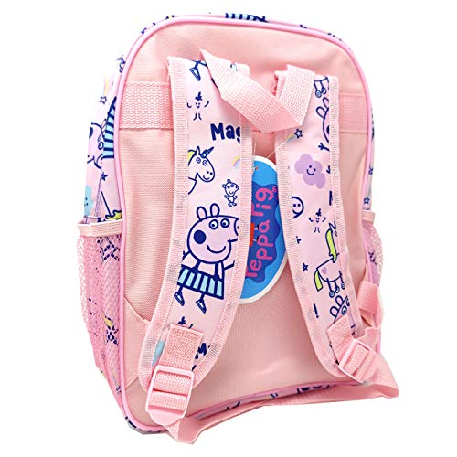 Mochila Escolar Grande Mochila Peppa Unicornio 33cm