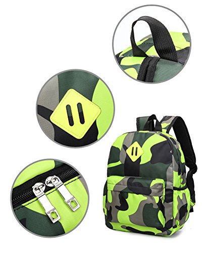 Mochila Niño Infantil Camuflaje Impermeable Mochila Guardería Primaria Escolar Escuela Bolsa para Niño Niña