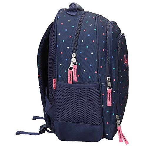 Mochila Pepe Jeans Molly, Azul, 28x38x13 cm