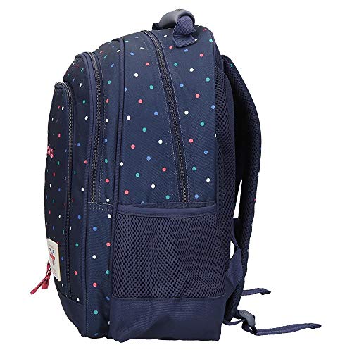 Mochila Pepe Jeans Molly, Azul, 28x38x13 cm