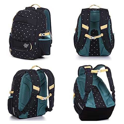 Mochilas Escolares Chica Mochila Escolar Adolescente Chica Material Escolar Secundaria Bolsas Escolares con Estuches Escolares Bolsos Niña 12 Años Mochilas De Colegio Topgal