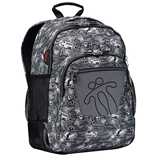 Mochilas Escolares, Mochilas Grandes Infantiles Estampados, Incluyen Neceser - Mochilas totto