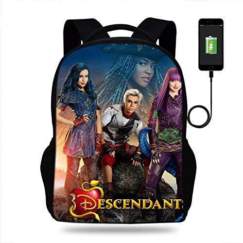 Mochilas Infantiles 2020 Mochila De Descendientes para Niñas, Mochilas Escolares, Bolsas De Viaje, Mochila para Portátil, Auriculares, Puerto USB, Mujeres Y Niños