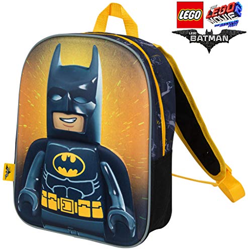 Mochilas Infantiles Niño Lego Movie Batman Cartera Escolar Niños con Imagen 3D