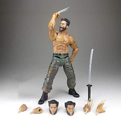 Modelo De Animediamond Select Wolverine Movie Logan Figura De Acción Loose 18Cm