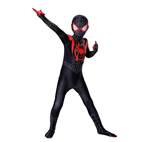 MODRYER - Disfraz de Spiderman o Spiderwoman para adultos y niños - Traje de superhéroe para fiestas de cosplay y disfraces