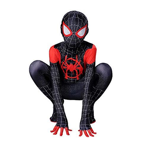 MODRYER - Disfraz de Spiderman o Spiderwoman para adultos y niños - Traje de superhéroe para fiestas de cosplay y disfraces