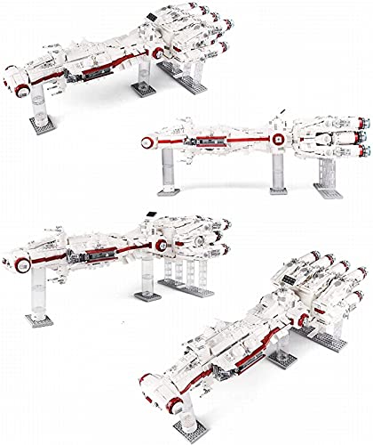 Mold King 21003 Modelo Nave Espacial para TANTIVE IV, 2905 Bloques Terminales Kit Modelo de Nave Espacial Destructor Tantive IV Grande, Compatible con Lego