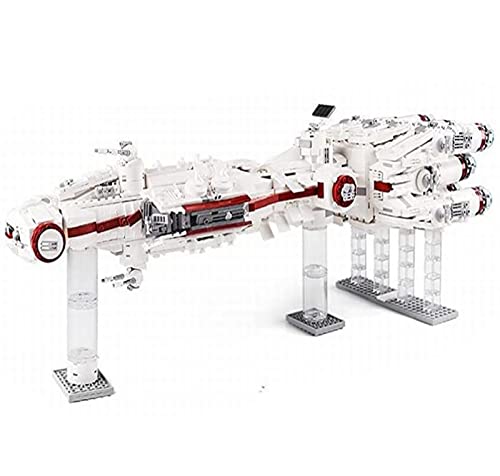 Mold King 21003 Modelo Nave Espacial para TANTIVE IV, 2905 Bloques Terminales Kit Modelo de Nave Espacial Destructor Tantive IV Grande, Compatible con Lego