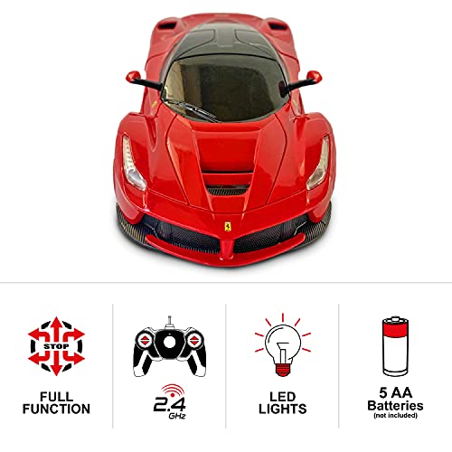 Mondo Motors - R/C Ferrari La Ferrari, 1:24, Color Rojo (63278)