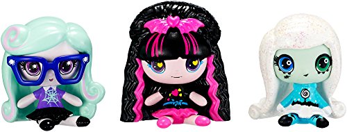 Monster High MINIS 3 Pack - Twyla Draculaura Frankie Stein Season 2 Figures