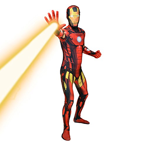 Morphsuits - Disfraz iron man adultos, talla L (MLZIRL)