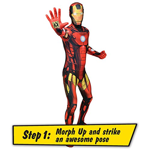 Morphsuits - Disfraz iron man adultos, talla L (MLZIRL)