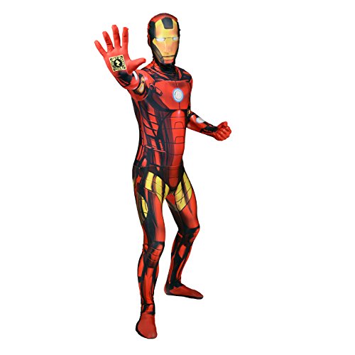 Morphsuits - Disfraz iron man adultos, talla L (MLZIRL)