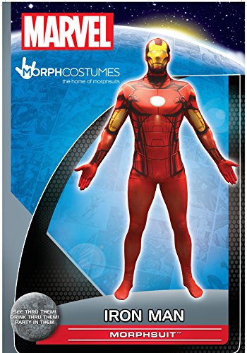 Morphsuits - Mlirmv2 - Básico Iron Man Valor Para Altura 186 a 210 cm - Talla XXL , color/modelo surtido